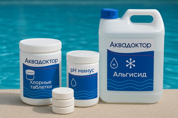 ХИМИЯ ДЛЯ БАССЕЙНА: ОСНОВЫ БЕЗОПАСНОГО УХОДА ЗА ВОДОЙ И ОСОБЕННОСТИ ПРОДУКЦИИ «АКВАДОКТОР»